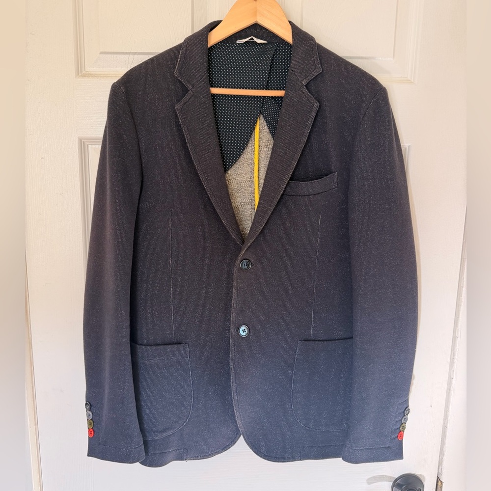 Elegant Blue Men's Blazer